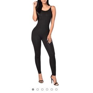 Black Bodycon Blodysuit